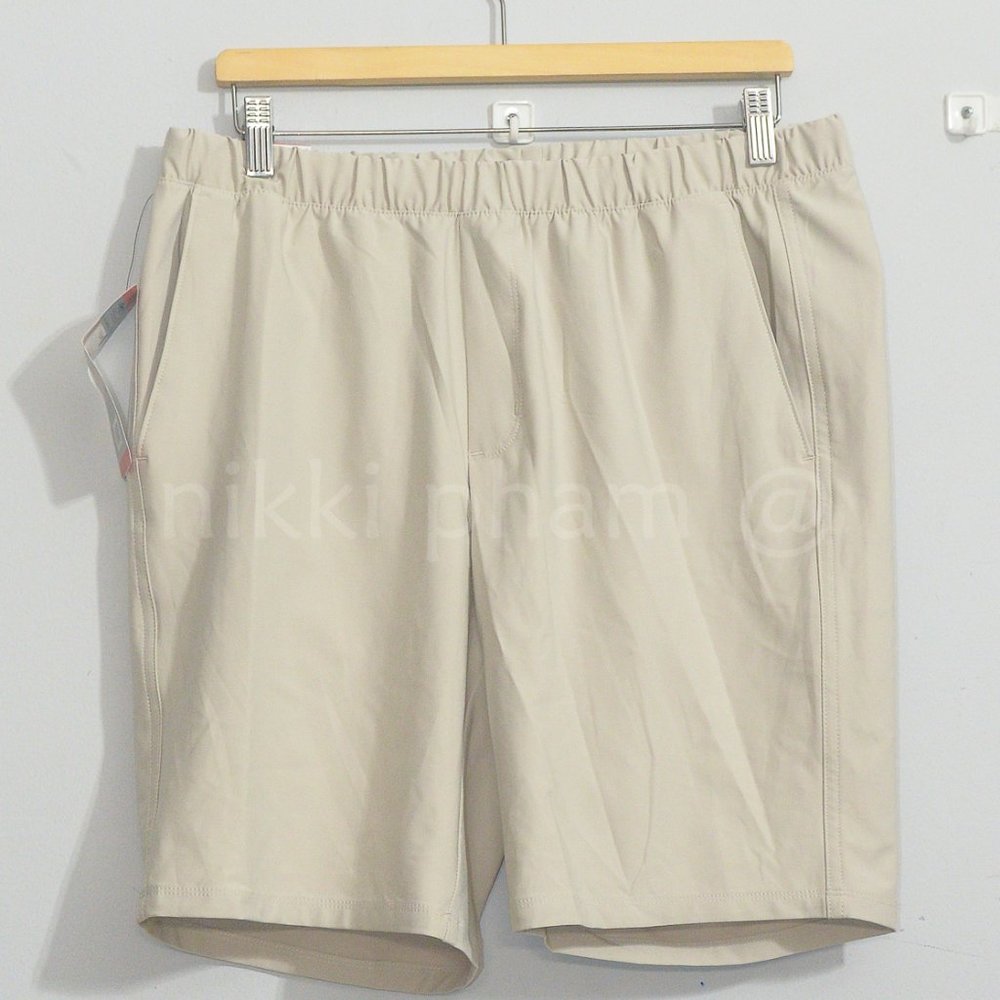 NWT Greg Norman Men’s Pull-On Short in TAN - Picture 2 of 5